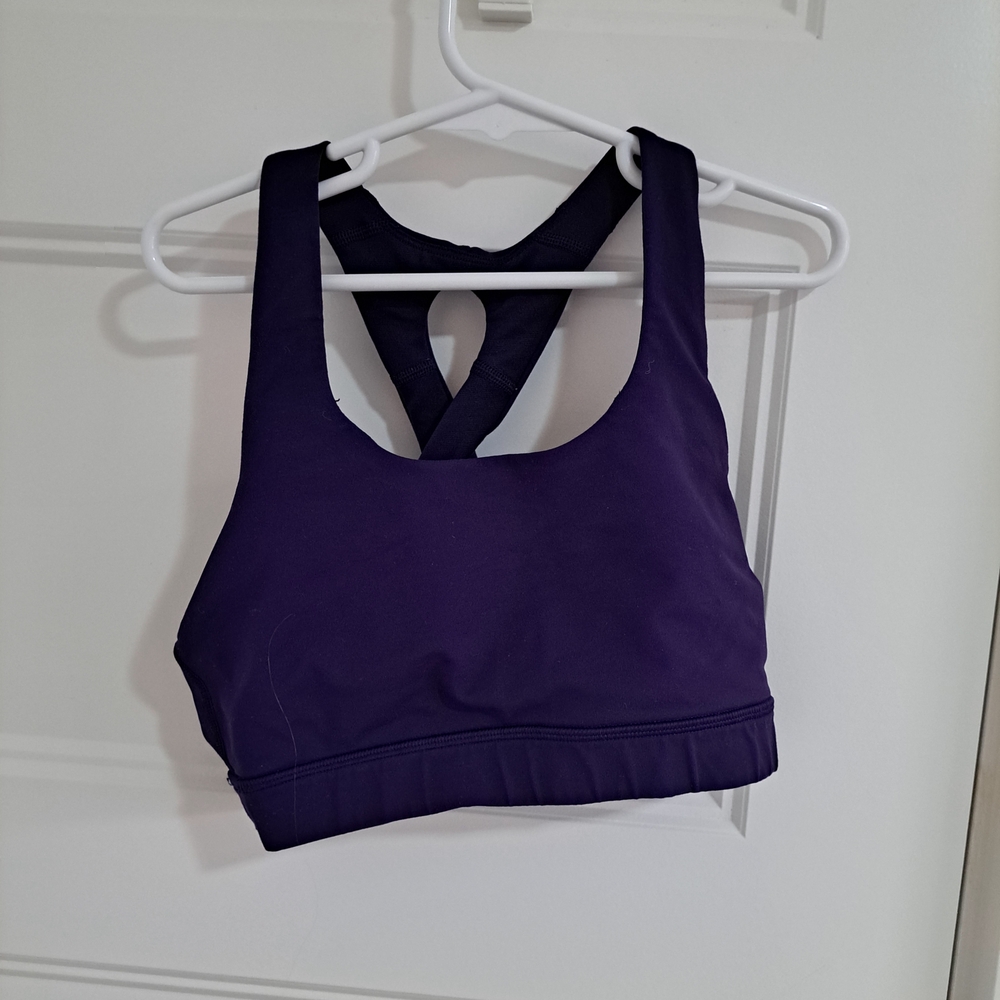 lululemon athletica Deep Purple Sports Bra